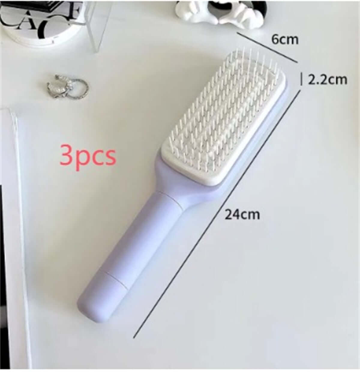 4 In 1 Self Cleaning Hair Brush New Self-Cleaning Anti-Static Massage Comb™