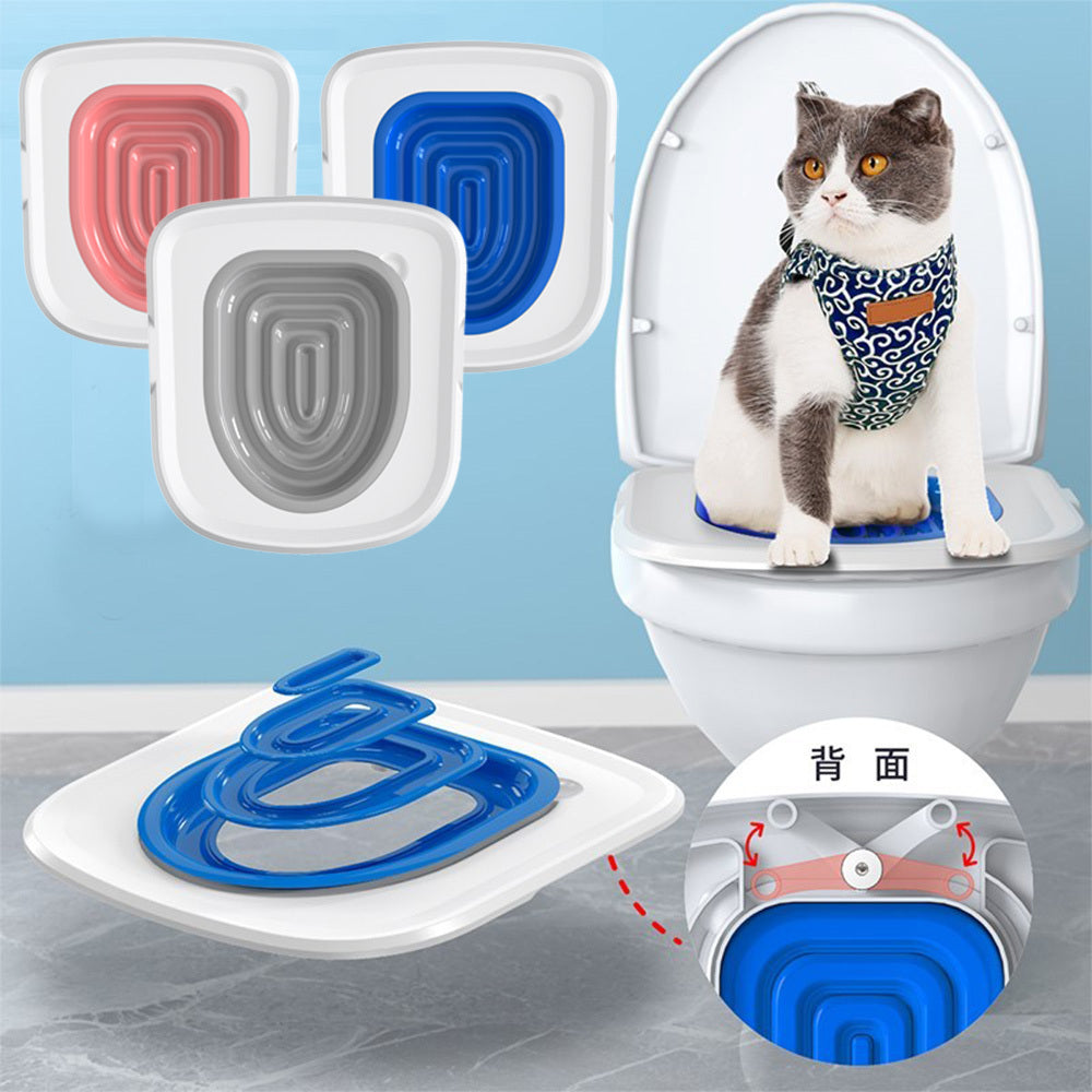 Reusable Plastic Cat Toilet Training Kit™